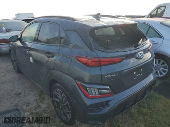 2022 Hyundai Kona N Line с VIN KM8K33A32NU899112, выставлен на аукционе Copart как лот 64380292 с пробегом Не указан миль и . История ставок и продаж доступна на DreamBid. Изображение 3.