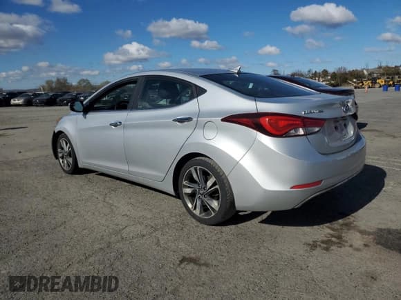 ✅ 2015 Hyundai Elantra SE • VIN: KMHDH4AE9FU370260 • Lot: 90411805. Listed on Copart with 233,045 mi. Free auction sales archive from the USA and detailed vehicle history report at DreamBid. Image 2.