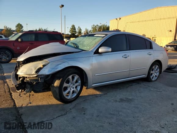 ✅ 2008 Nissan Maxima SE • VIN: 1N4BA41E98C823081 • Lot: 89923995. Listed on Copart with 189,669 mi. Free auction sales archive from the USA and detailed vehicle history report at DreamBid. Image 1.