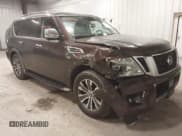 ✅ 2019 Nissan Armada SL • VIN: JN8AY2NC5KX509656 • Lot: 43757068. Listed on IAAI with 117,720 mi. Free auction sales archive from the USA and detailed vehicle history report at DreamBid. Image 1.