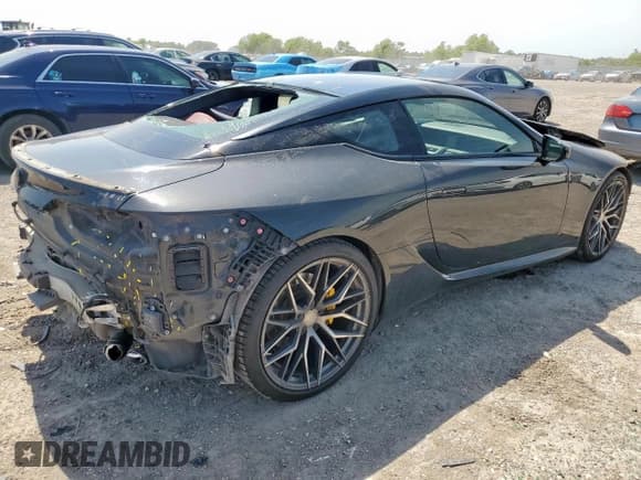 ✅ 2018 Lexus LC 500h • VIN: JTHHP5AY5JA001509 • Лот: 57109935. Опубликован ранее на Copart с пробегом 186 012 миль. Бесплатный доступ к архиву аукционных продаж из США и подробный отчёт об истории автомобиля на DreamBid. Изображение 3.