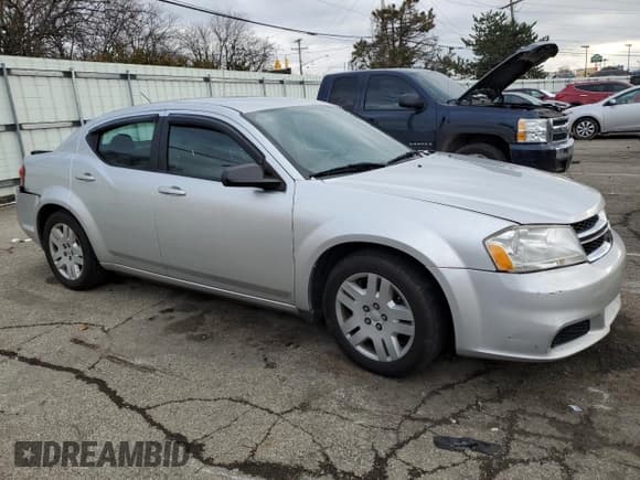 ✅ 2011 Dodge Avenger Express • VIN: 1B3BD4FB2BN564267 • Lot: 84430514. Listed on Copart with 183,780 mi. Free auction sales archive from the USA and detailed vehicle history report at DreamBid. Image 4.