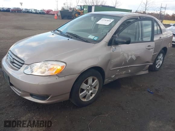 ✅ 2003 Toyota Corolla CE • VIN: 2T1BR38E03C032604 • Лот: 43703818. Опубликован ранее на IAAI с пробегом 44 437 миль. Бесплатный доступ к архиву аукционных продаж из США и подробный отчёт об истории автомобиля на DreamBid. Изображение 2.