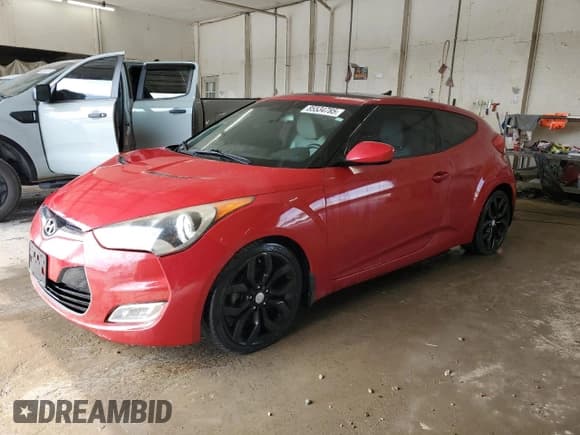 ✅ 2013 Hyundai Veloster w/Black Int • VIN: KMHTC6AD2DU116917 • Lot: 85534785. Listed on Copart with 110,550 mi. Free auction sales archive from the USA and detailed vehicle history report at DreamBid. Image 1.