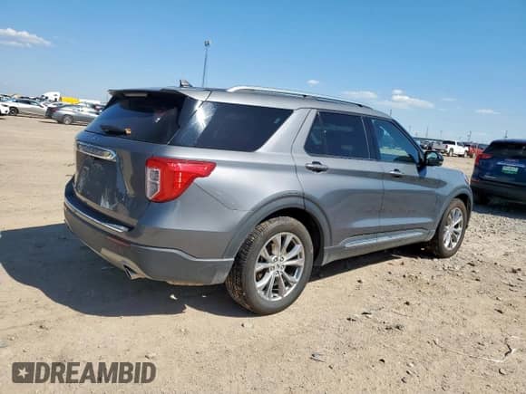 2022 Ford Explorer Limited with VIN 1FMSK7FH6NGA99491, listed as a Copart auction lot 69976035 with 74,860 mi miles and Clean title. Bid and sale history available at DreamBid. Image 3.