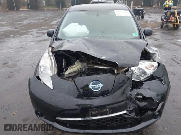 ✅ 2015 Nissan LEAF SL • VIN: 1N4AZ0CP9FC303715 • Lot: 43724383. Listed on IAAI with 61,147 mi. Free auction sales archive from the USA and detailed vehicle history report at DreamBid. Image 6.