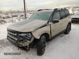 ✅ 2024 Ford Bronco Sport Outer Banks • VIN: 3FMCR9C67RRF41840 • Lot: 91145855. Listed on Copart with 7,947 mi. Free auction sales archive from the USA and detailed vehicle history report at DreamBid. Image 1.