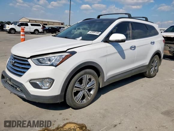 ✅ 2015 Hyundai Santa Fe Limited • VIN: KM8SR4HF6FU129985 • Лот: 82009195. Опубликован ранее на Copart с пробегом 115 067 миль. Бесплатный доступ к архиву аукционных продаж из США и подробный отчёт об истории автомобиля на DreamBid. Изображение 1.
