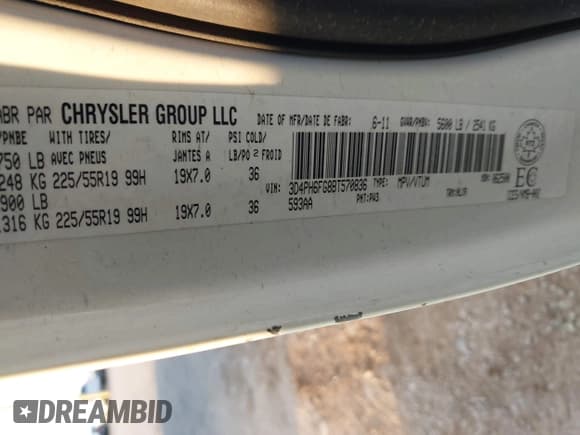 ✅ 2011 Dodge Journey R/T • VIN: 3D4PH6FG8BT570836 • Лот: 42814123. Опубликован ранее на IAAI с пробегом 235 750 миль. Бесплатный доступ к архиву аукционных продаж из США и подробный отчёт об истории автомобиля на DreamBid. Изображение 9.