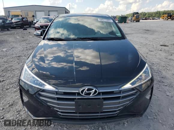 2019 Hyundai Elantra Limited z VIN KMHD84LF8KU856414, wystawiony jako Copart lot #68973365 z przebiegiem 128 972 mil mil oraz Szkoda całkowita • Salvage title. Historia ofert i sprzedaży dostępna na DreamBid. Obrazek 5.