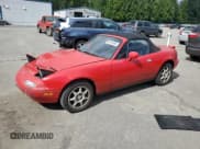 ✅ 1994 Mazda MX-5 Miata • VIN: JM1NA3535R0504242 • Лот: 64414495. Опубликован ранее на Copart с пробегом 92 779 миль. Бесплатный доступ к архиву аукционных продаж из США и подробный отчёт об истории автомобиля на DreamBid. Изображение 1.