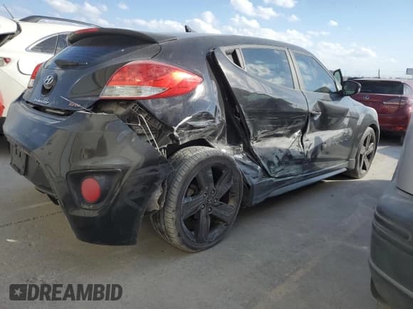 ✅ 2014 Hyundai Veloster Turbo • VIN: KMHTC6AE1EU201726 • Lot: 77917514. Wystawiony na Copart z przebiegiem 93 402 mil. Bezpłatny archiwum sprzedaży aukcyjnych z USA i szczegółowy raport historii pojazdu na DreamBid. Zdjęcie 3.