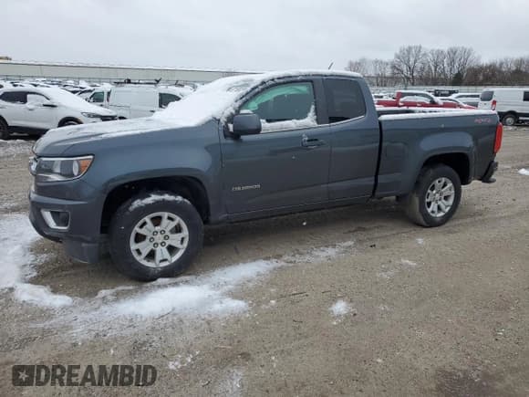 ✅ 2015 Chevrolet Colorado 4WD LT • VIN: 1GCHTBEA4F1200910 • Лот: 87169334. Опубликован ранее на Copart с пробегом 94 554 миль. Бесплатный доступ к архиву аукционных продаж из США и подробный отчёт об истории автомобиля на DreamBid. Изображение 1.