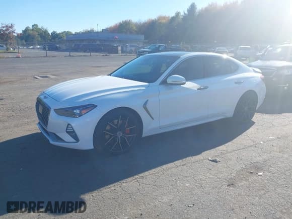 ✅ 2020 Genesis G70 3.3T • VIN: KMTG34LE5LU064103 • Lot: 43413551. Wystawiony na IAAI z przebiegiem 87 650 mil. Bezpłatny archiwum sprzedaży aukcyjnych z USA i szczegółowy raport historii pojazdu na DreamBid. Zdjęcie 2.