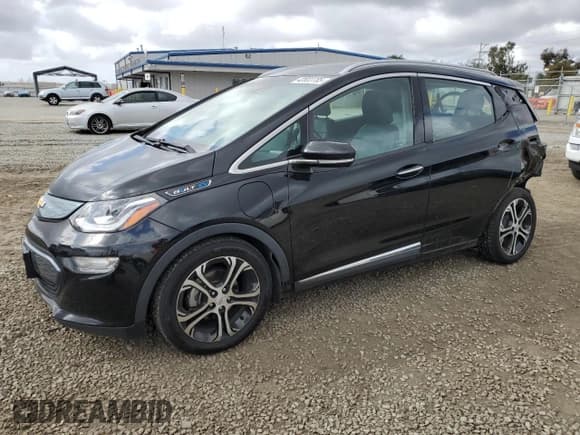 ✅ 2017 Chevrolet Bolt EV Premier • VIN: 1G1FX6S07H4186140 • Lot: 42833785. Wystawiony na Copart z przebiegiem 125 587 mil. Bezpłatny archiwum sprzedaży aukcyjnych z USA i szczegółowy raport historii pojazdu na DreamBid. Zdjęcie 1.