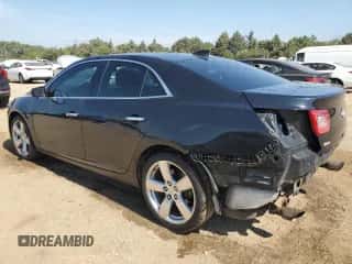 2015 Chevrolet Malibu LTZ with VIN 1G11G5SX4FF110314, listed as a Copart auction lot 67841035 with 111,160 mi miles and Salvage title. Bid and sale history available at DreamBid. Image 2.