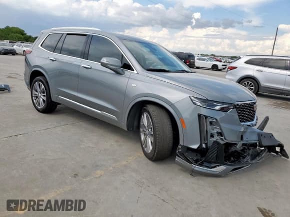 ✅ 2024 Cadillac XT6 FWD Premium Luxury • VIN: 1GYKPCRS7RZ704046 • Lot: 62534055. Listed on Copart with 25,644 mi. Free auction sales archive from the USA and detailed vehicle history report at DreamBid. Image 4.