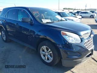 2016 Chevrolet Equinox LS с VIN 2GNALBEK0G1147443, выставлен на аукционе IAAI как лот 41213568 с пробегом 126 350 миль миль и . История ставок и продаж доступна на DreamBid. Изображение 1.