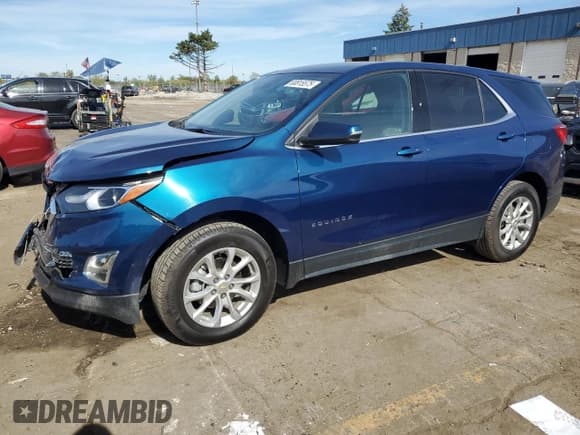 ✅ 2019 Chevrolet Equinox LT • VIN: 2GNAXTEV0K6258252 • Lot: 83815575. Listed on Copart with 83,347 mi. Free auction sales archive from the USA and detailed vehicle history report at DreamBid. Image 1.