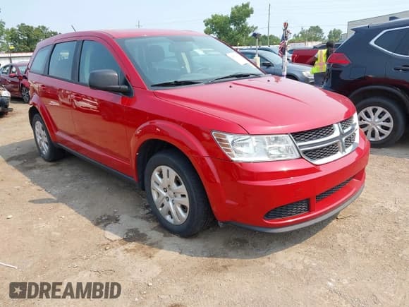 ✅ 2015 Dodge Journey American Value • VIN: 3C4PDCAB4FT707747 • Лот: 42872319. Опубликован ранее на IAAI с пробегом 245 892 миль. Бесплатный доступ к архиву аукционных продаж из США и подробный отчёт об истории автомобиля на DreamBid. Изображение 1.