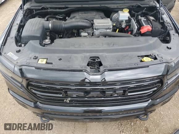 2021 Ram 1500 Limited with VIN 1C6SRFHT8MN672453, listed as a Copart auction lot 66826565 with 45,649 mi miles and Salvage title. Bid and sale history available at DreamBid. Image 11.