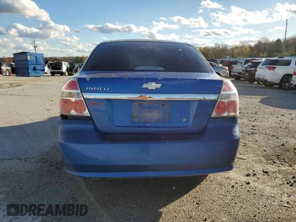 2009 Chevrolet Aveo 1LT с VIN KL1TD56E89B390047, выставлен на аукционе Copart как лот 81328744 с пробегом Не указан миль и На запчасти • Non repairable. История ставок и продаж доступна на DreamBid. Изображение 6.