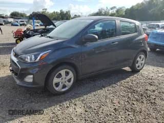 2021 Chevrolet Spark LS with VIN KL8CA6SAXMC219516, listed as a Copart auction lot 64502155 with 19,708 mi miles and Salvage title. Bid and sale history available at DreamBid. Image 1.