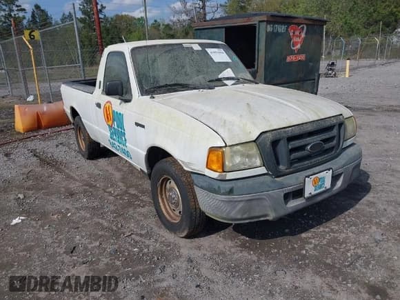 ✅ 2005 Ford Ranger XL • VIN: 1FTYR10D05PA34438 • Lot: 41891084. Wystawiony na IAAI z przebiegiem 122 295 mil. Bezpłatny archiwum sprzedaży aukcyjnych z USA i szczegółowy raport historii pojazdu na DreamBid. Zdjęcie 1.