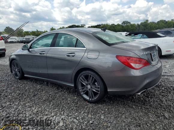 2015 Mercedes-Benz CLA 250 with VIN WDDSJ4EB3FN248283, listed as a Copart auction lot 68166955 with 39,993 mi miles and Salvage title. Bid and sale history available at DreamBid. Image 2.