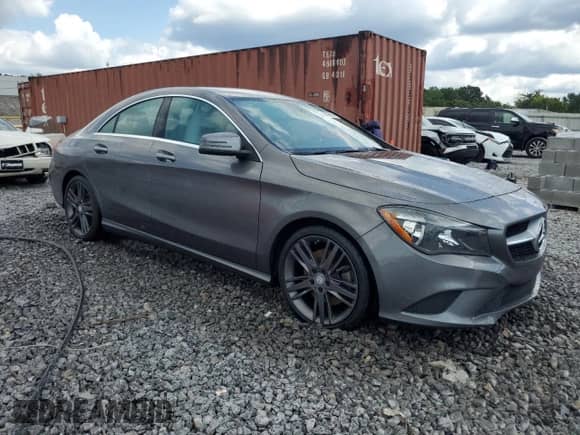 2015 Mercedes-Benz CLA 250 with VIN WDDSJ4EB3FN248283, listed as a Copart auction lot 68166955 with 39,993 mi miles and Salvage title. Bid and sale history available at DreamBid. Image 4.