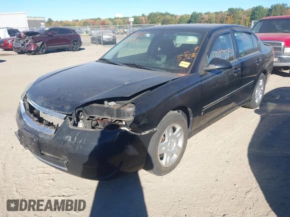 ✅ 2006 Chevrolet Malibu 2LT • VIN: 1G1ZT51896F297753 • Lot: 43457892. Listed on IAAI with 53,226 mi. Free auction sales archive from the USA and detailed vehicle history report at DreamBid. Image 2.
