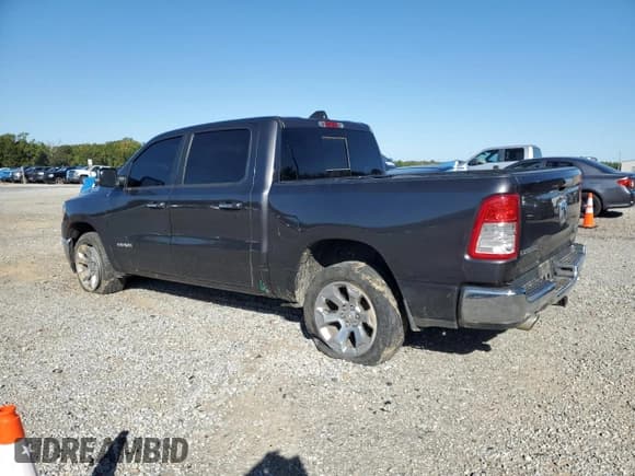 ✅ 2019 Ram 1500 Big Horn • VIN: 1C6SRFFT5KN648269 • Lot: 87195825. Listed on Copart with 76,489 mi. Free auction sales archive from the USA and detailed vehicle history report at DreamBid. Image 2.