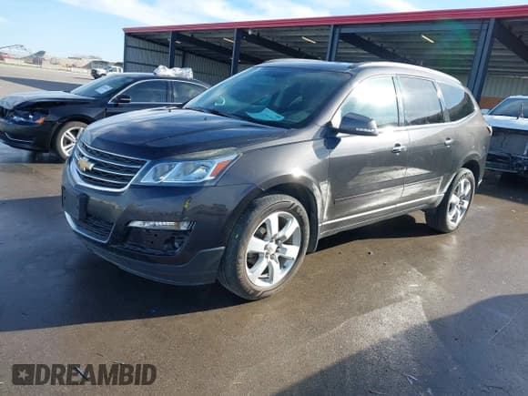✅ 2016 Chevrolet Traverse LT • VIN: 1GNKVGKDXGJ220065 • Lot: 43591049. Listed on IAAI with 96,591 mi. Free auction sales archive from the USA and detailed vehicle history report at DreamBid. Image 2.