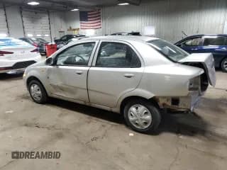 ✅ 2004 Chevrolet Aveo • VIN: KL1TD52684B256940 • Лот: 89134935. Опубликован ранее на Copart с пробегом 156 118 миль. Бесплатный доступ к архиву аукционных продаж из США и подробный отчёт об истории автомобиля на DreamBid. Изображение 2.