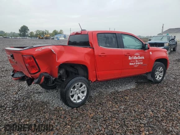 ✅ 2020 Chevrolet Colorado 4WD LT • VIN: 1GCGTCEN2L1171021 • Lot: 81570355. Wystawiony na Copart z przebiegiem 89 717 mil. Bezpłatny archiwum sprzedaży aukcyjnych z USA i szczegółowy raport historii pojazdu na DreamBid. Zdjęcie 3.