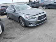 ✅ 2019 Infiniti Q50 Luxe • VIN: JN1EV7AP5KM519569 • Lot: 42078137. Listed on IAAI with 134,486 mi. Free auction sales archive from the USA and detailed vehicle history report at DreamBid. Image 1.