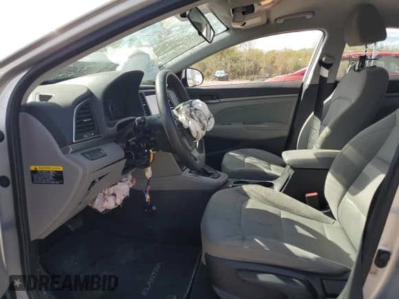 2017 Hyundai Elantra SE with VIN 5NPD84LF9HH178182, listed as a Copart auction lot 85500285 with 107,002 mi miles and Salvage title. Bid and sale history available at DreamBid. Image 7.