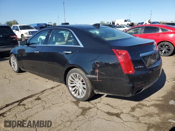 ✅ 2015 Cadillac CTS Luxury AWD • VIN: 1G6AX5SX4F0129121 • Лот: 82348045. Опубликован ранее на Copart с пробегом 160 606 миль. Бесплатный доступ к архиву аукционных продаж из США и подробный отчёт об истории автомобиля на DreamBid. Изображение 2.