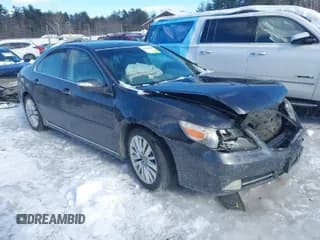 ✅ 2011 Acura RL Technology • VIN: JH4KB2F63BC000889 • Lot: 41600069. Listed on IAAI with 181,907 mi. Free auction sales archive from the USA and detailed vehicle history report at DreamBid. Image 1.