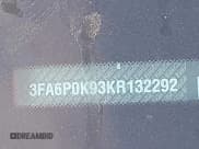 ✅ 2019 Ford Fusion Titanium • VIN: 3FA6P0K93KR132292 • Lot: 42803571. Listed on IAAI with 94,590 mi. Free auction sales archive from the USA and detailed vehicle history report at DreamBid. Image 9.