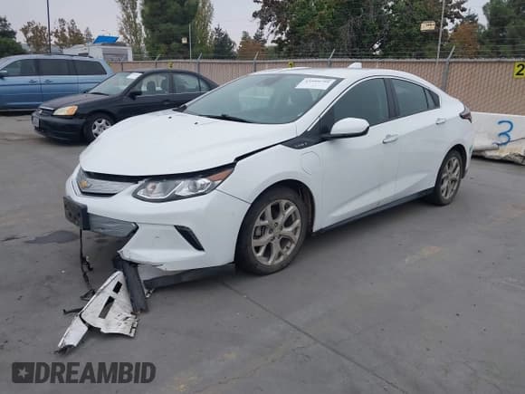 ✅ 2017 Chevrolet Volt Premier • VIN: 1G1RD6S51HU163874 • Lot: 43599799. Listed on IAAI with 125,378 mi. Free auction sales archive from the USA and detailed vehicle history report at DreamBid. Image 2.