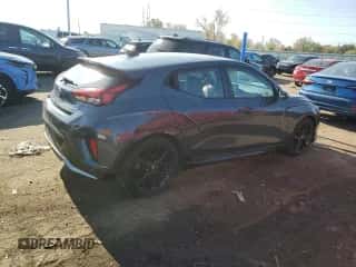 2021 Hyundai Veloster Turbo R-Spec с VIN KMHTH6AB6MU032650, выставлен на аукционе Copart как лот 76237284 с пробегом 45 807 миль миль и Чистый • Clean title. История ставок и продаж доступна на DreamBid. Изображение 3.
