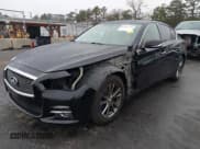 ✅ 2017 Infiniti Q50 Signature Edition • VIN: JN1EV7AR7HM840362 • Lot: 43744755. Listed on IAAI with 51,392 mi. Free auction sales archive from the USA and detailed vehicle history report at DreamBid. Image 2.