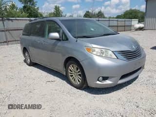 2011 Toyota Sienna XLE AAS with VIN 5TDYK3DC8BS146813, listed as a IAAI auction lot 42982003 with 441,565 mi miles and . Bid and sale history available at DreamBid. Image 1.