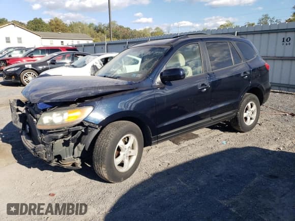 ✅ 2007 Hyundai Santa Fe GLS • VIN: 5NMSG73D77H102921 • Лот: 75212064. Опубликован ранее на Copart с пробегом 158 731 миль. Бесплатный доступ к архиву аукционных продаж из США и подробный отчёт об истории автомобиля на DreamBid. Изображение 1.