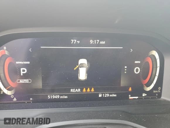 ✅ 2022 Nissan Rogue Platinum • VIN: JN8BT3DD5NW275516 • Lot: 68357565. Listed on Copart with 51,949 mi. Free auction sales archive from the USA and detailed vehicle history report at DreamBid. Image 9.