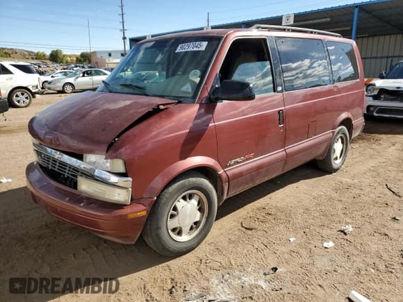 ✅ 1999 Chevrolet Astro • VIN: 1GNEL19W6XB116822 • Лот: 90297045. Опубликован ранее на Copart с пробегом 116 630 миль. Бесплатный доступ к архиву аукционных продаж из США и подробный отчёт об истории автомобиля на DreamBid. Изображение 1.