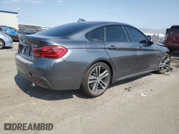 ✅ 2019 BMW 4 Series 440i • VIN: WBA4J5C58KBM66623 • Lot: 64742445. Listed on Copart with 85,243 mi. Free auction sales archive from the USA and detailed vehicle history report at DreamBid. Image 3.