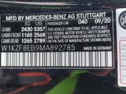 ✅ 2021 Mercedes-Benz E 350 • VIN: W1KZF8EB9MA892785 • Lot: 41453113. Listed on IAAI with 34,452 mi. Free auction sales archive from the USA and detailed vehicle history report at DreamBid. Image 9.