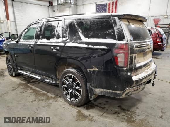 2021 Chevrolet Tahoe RST with VIN 1GNSKRKT2MR382362, listed as a Copart auction lot 88343115 with 88,198 mi miles and Salvage title. Bid and sale history available at DreamBid. Image 2.